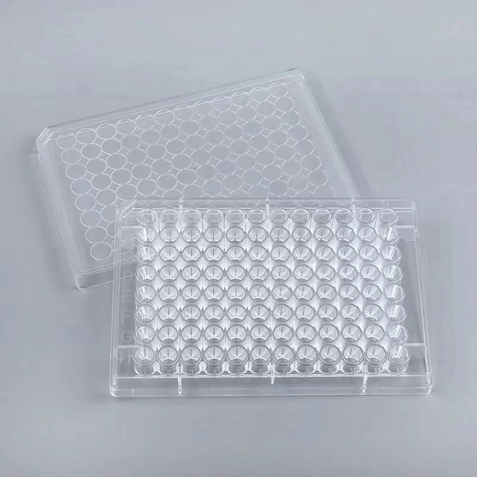 Lichen cottage 96-Well Tissue Culture Plate 10-Pack | Sterile, Individually Wrapped, Flat Bottom Wells — 96 Well Plate