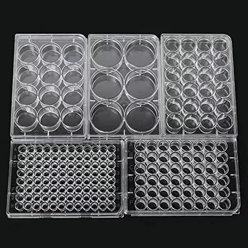 Lichen cottage 96-Well Tissue Culture Plate 10-Pack | Sterile, Individually Wrapped, Flat Bottom Wells thumbnail 7