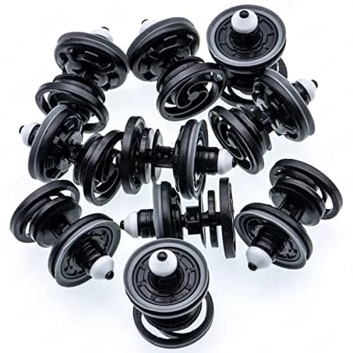 Rexka 10pcs Door Trim Panel Retainer Clip 7L6-868-243 | Compatible with Audi VW Passat & More thumbnail 1