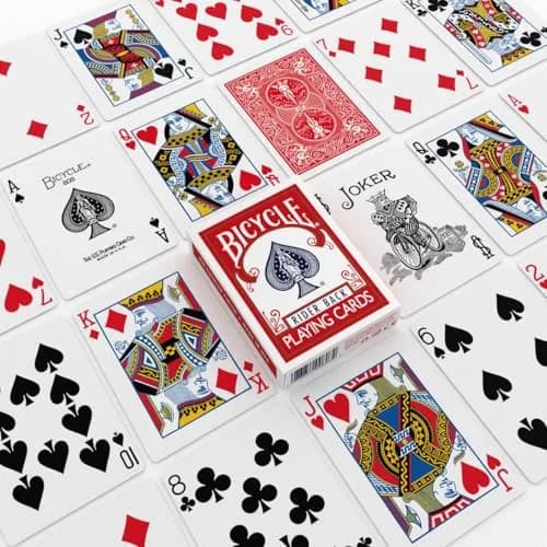 Bicycle Rider Back Playing Cards 2 Pack | Classic Poker Size Decks for All Ages thumbnail 2