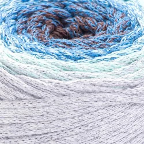 YarnArt Macrame Cotton Spectrum Cord 250g (8.8 Oz) | 225m (246 Yds) Multicolor Aran Weight thumbnail 2