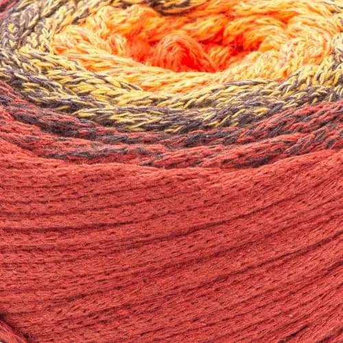YarnArt Macrame Cotton Spectrum Cord 250g (8.8 Oz) | Multicolor Worsted Weight Aran Yarn for Crafts thumbnail 2
