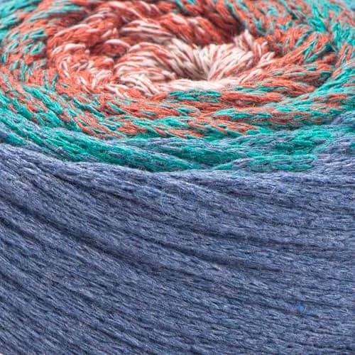 YarnArt Macrame Cotton Spectrum Cord 250g (8.8 Oz) | 225m (246 Yds) Multicolor Rope for Crafts thumbnail 2