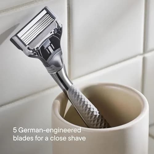 Harry's Original Razor Blades for Men - 14 Count 5-Blade Refills | German Engineered for Smooth Shaves thumbnail 4