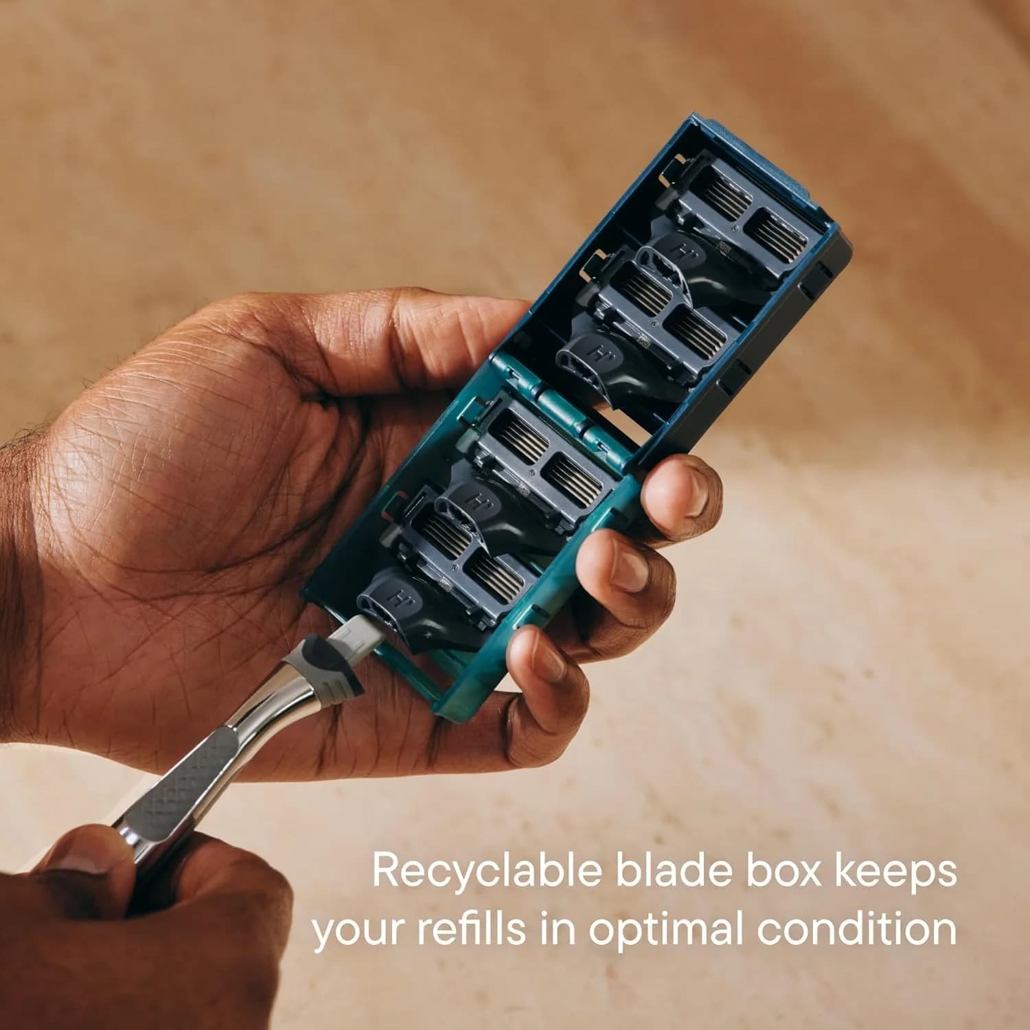 Harry's Original Razor Blades for Men - 14 Count 5-Blade Refills | German Engineered for Smooth Shaves - view 7