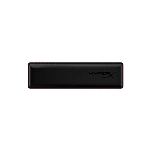 HyperX Wrist Rest – Compact – Cooling Gel Memory Foam – Anti-Slip Black | Ergonomic Support for Typing & Gaming thumbnail 1
