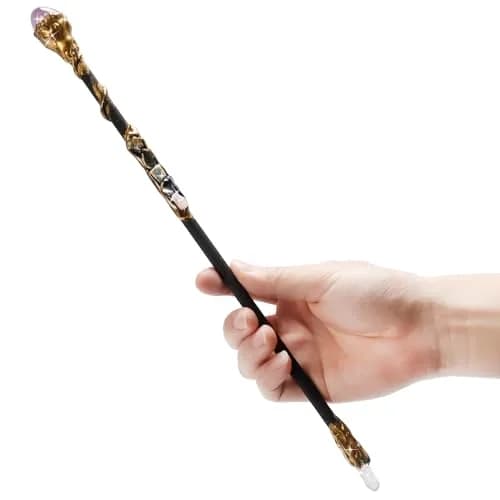 Rich Boxer Magic Wand for Witches & Wizards | Handcrafted Crystal Decor 12.5 inches thumbnail 1