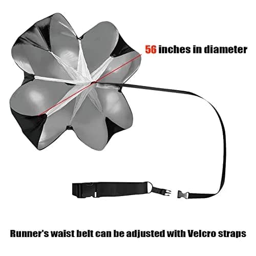 ehsyxslx Running Speed Training Resistance Parachute 56" | Improves Sprint & Acceleration in India thumbnail 3