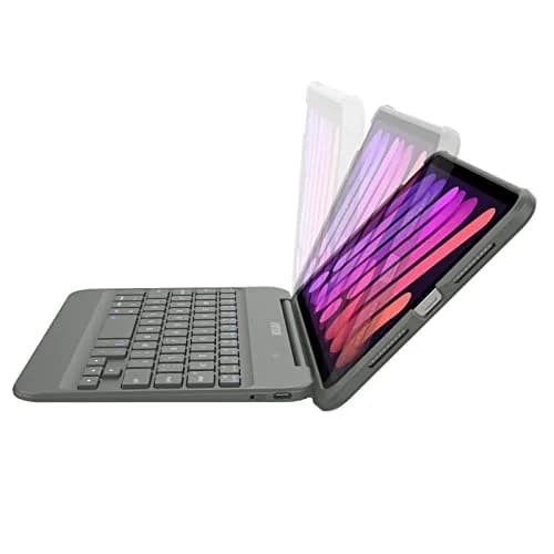 Arteck iPad mini A17 Pro (8.3-inch) Keyboard Case | Bluetooth Keyboard with Shockproof Cover thumbnail 4
