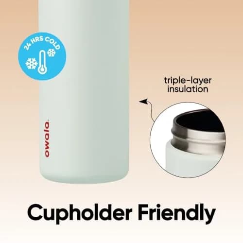 Owala FreeSip Insulated Water Bottle 32 oz (946 ml) Boneyard | 24-Hour Cold Retention thumbnail 3