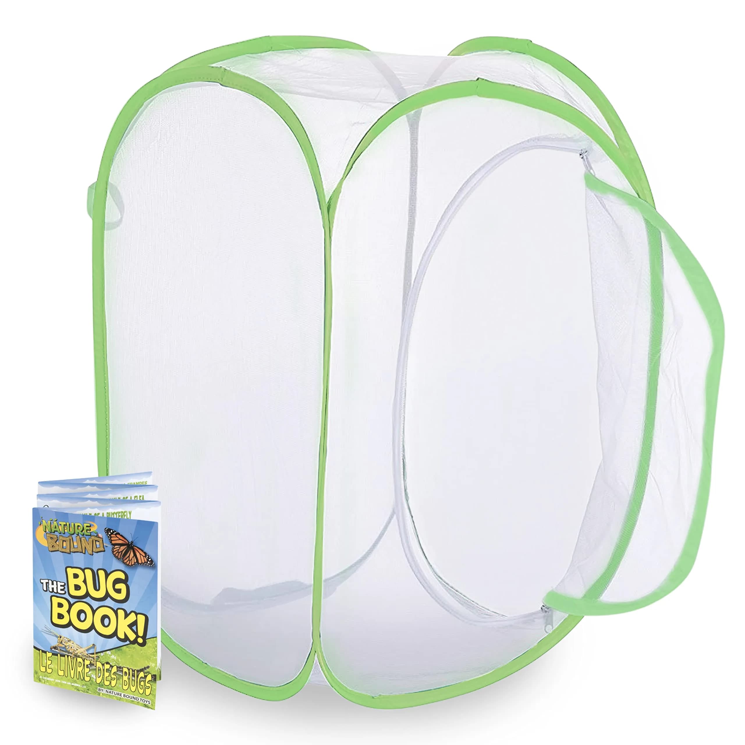 Nature Bound Butterfly Growing Kit 24 inch Pop-Up Enclosure | STEM Learning Guide Included - view 8