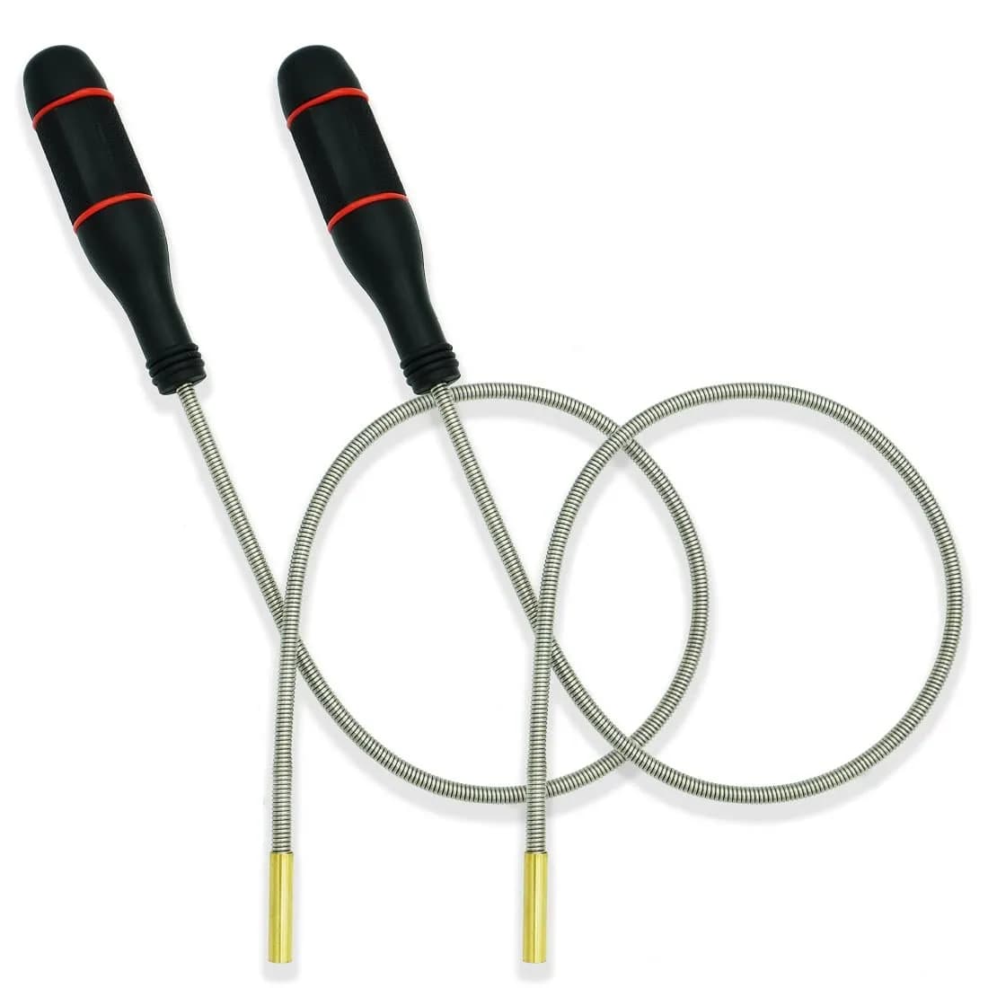 GUTIMORE Flexible Magnetic Pickup Tool 25" (2-Pack) | Bendable 2LB Pickup Snake for Tight Spots