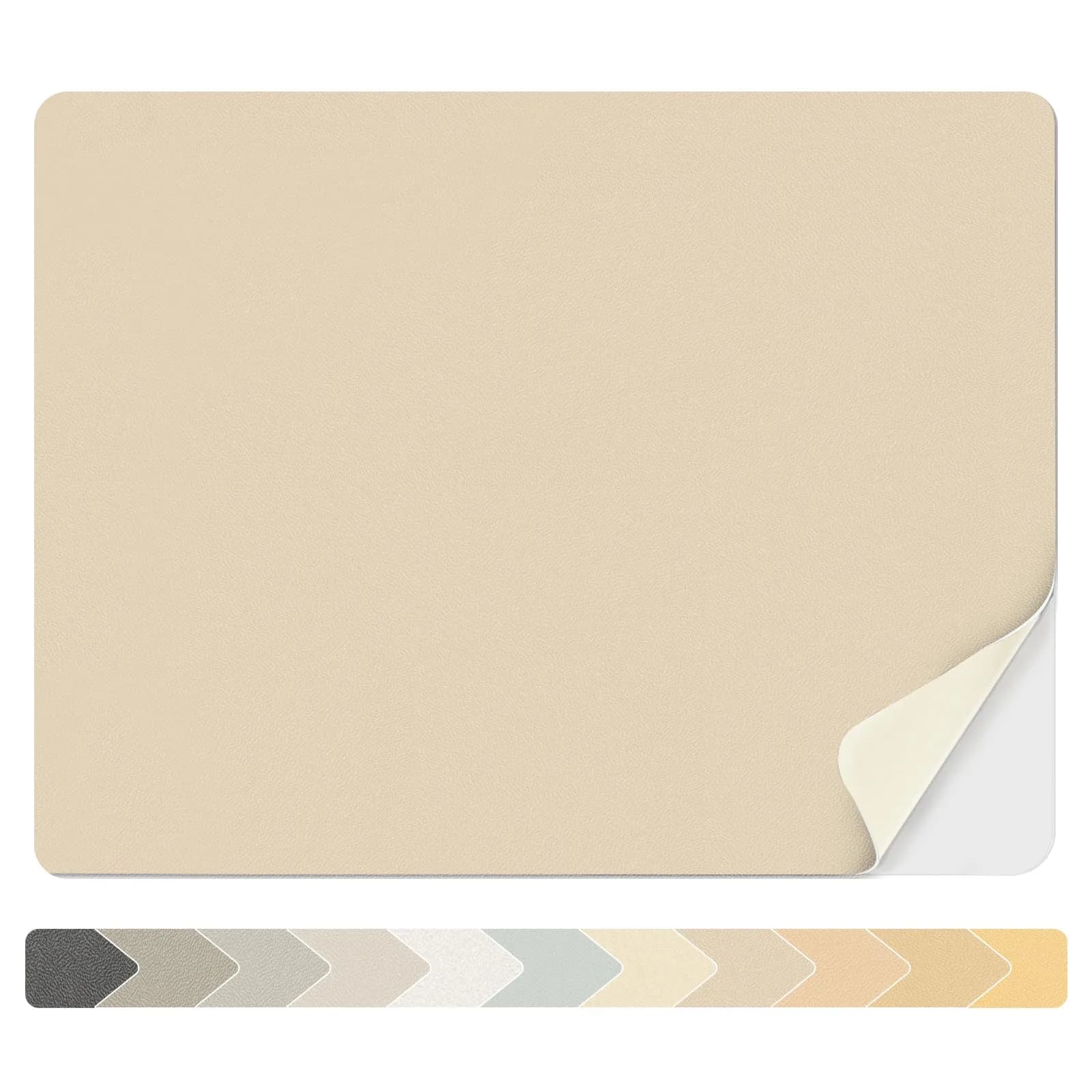 Numola Waterproof Self-Adhesive Leather Repair Patch - Antique White, 8x11 Inch - main product image