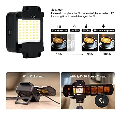 JJC Film Digitizer Scanner w/Backlight for 35mm Slide Negative to Digital | Macro Film Converter for Slides & Negatives thumbnail 4