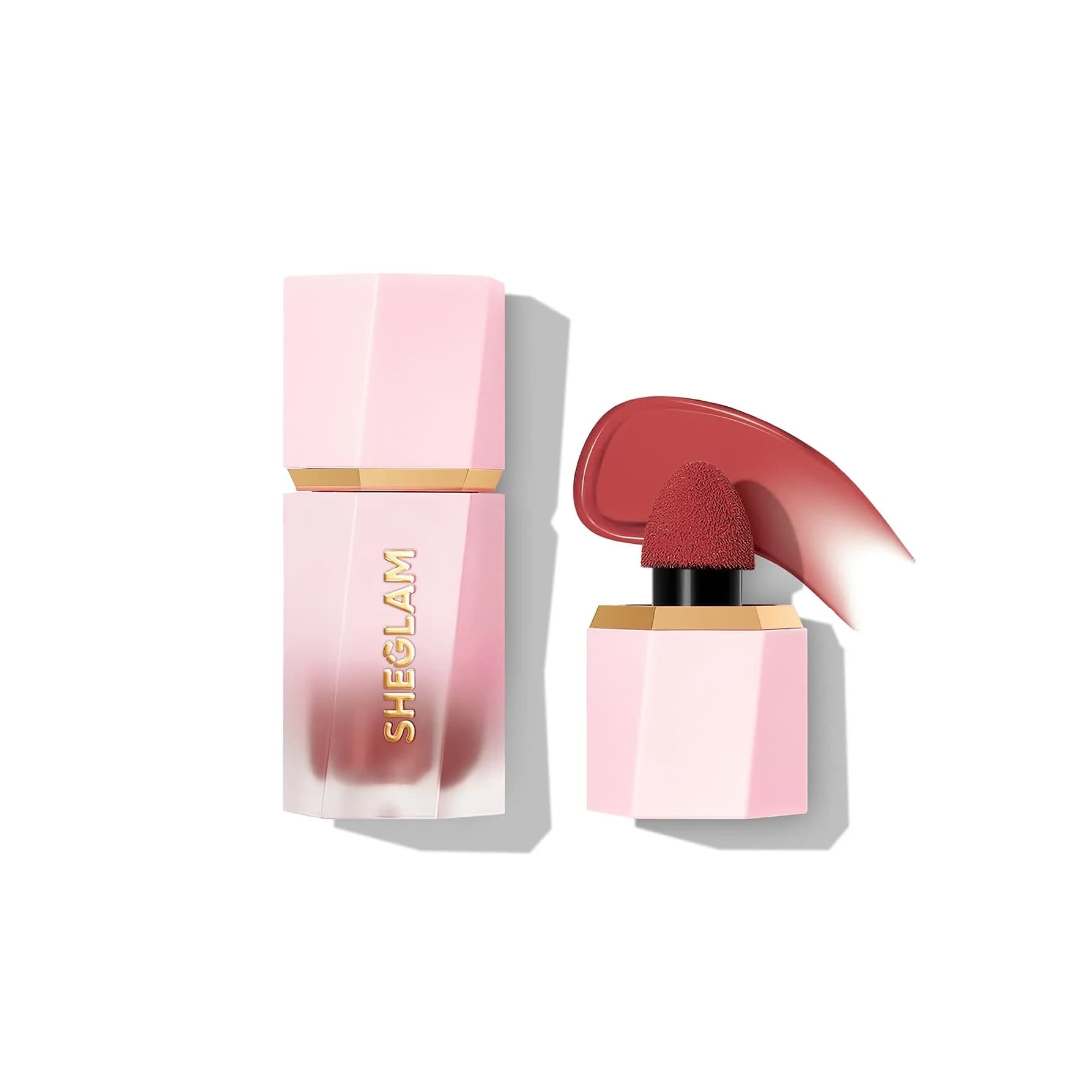 SHEGLAM Color Bloom Liquid Blush Makeup for Cheeks Matte Finish - Swipe Right 5.2ml (0.18 Fl Oz) | Hydrating Gel-Cream Formula - main product image