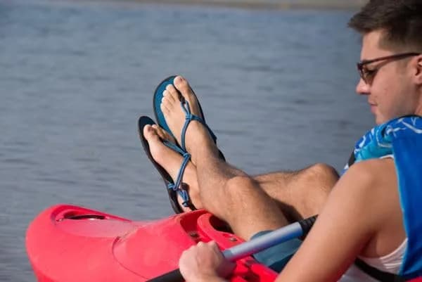 Xero Shoes Men's Aqua Cloud Barefoot Water Sandals, Blue Sapphire, 11 | Minimalist, Water-Resistant, Natural Fit thumbnail 3