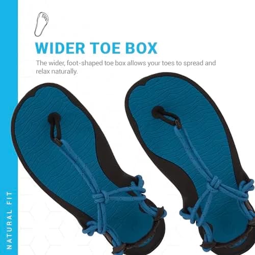 Xero Shoes Men's Aqua Cloud Barefoot Water Sandals, Blue Sapphire, 11 | Minimalist, Water-Resistant, Natural Fit thumbnail 4