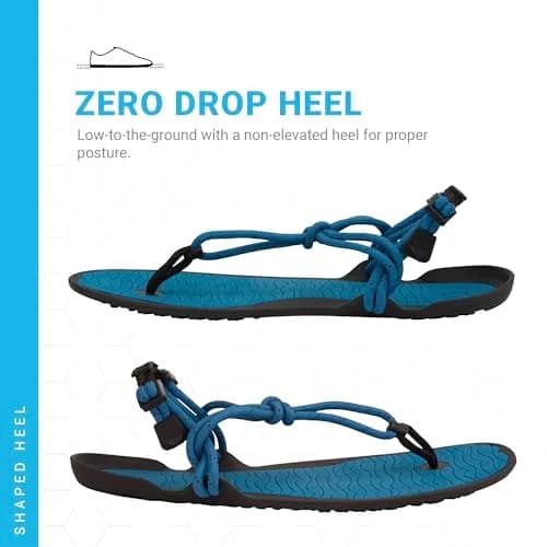 Xero Shoes Men's Aqua Cloud Barefoot Water Sandals, Blue Sapphire, 11 | Minimalist, Water-Resistant, Natural Fit thumbnail 5