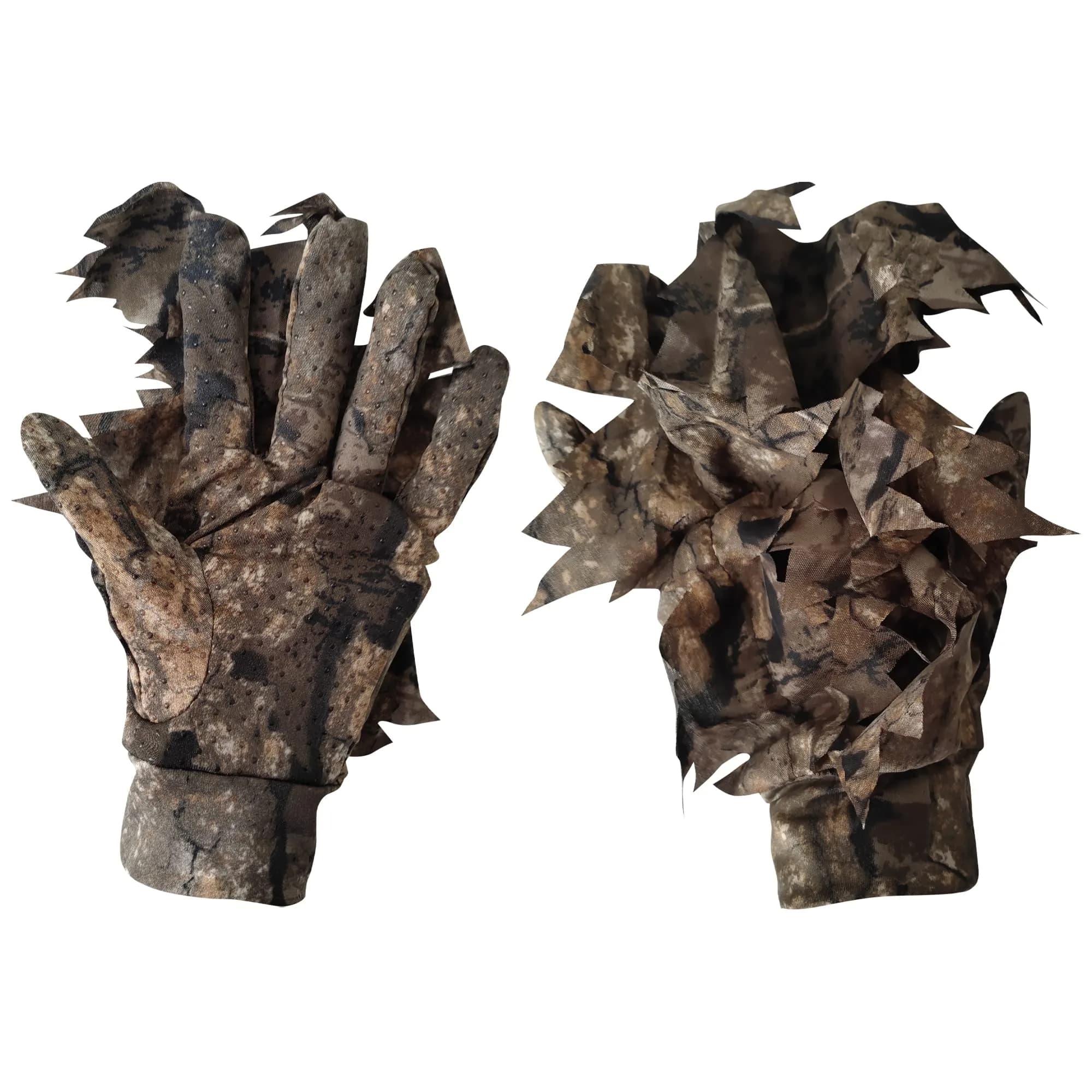 Titan 3D Leafy Gloves for Leafy Suit | Lightweight Camouflage Gloves for Hunting & Airsoft — Color