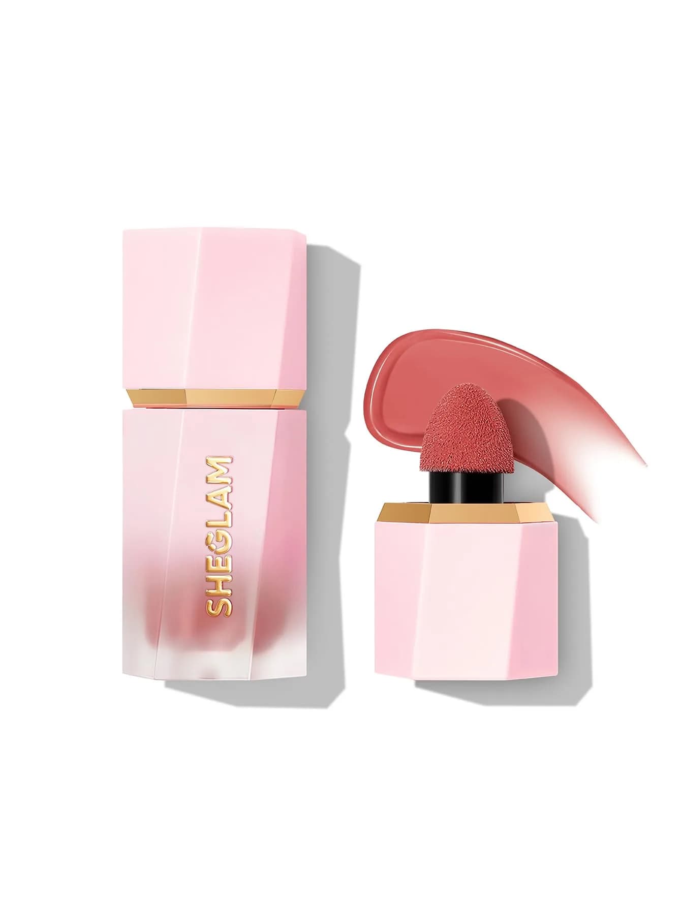 SHEGLAM Color Bloom Liquid Blush Makeup in Rose Ritual - Matte Finish, Hydrating Gel-Cream Formula (5.2ml) - main product image