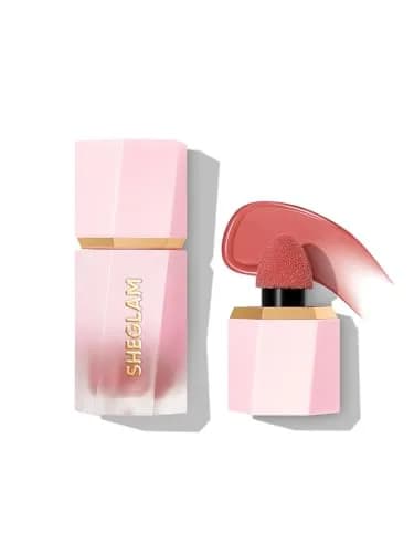 SHEGLAM Color Bloom Liquid Blush Makeup for Cheeks Matte Finish - Swipe Right 5.2ml (0.18 Fl Oz) | Hydrating Gel-Cream Formula — Rose Ritual
