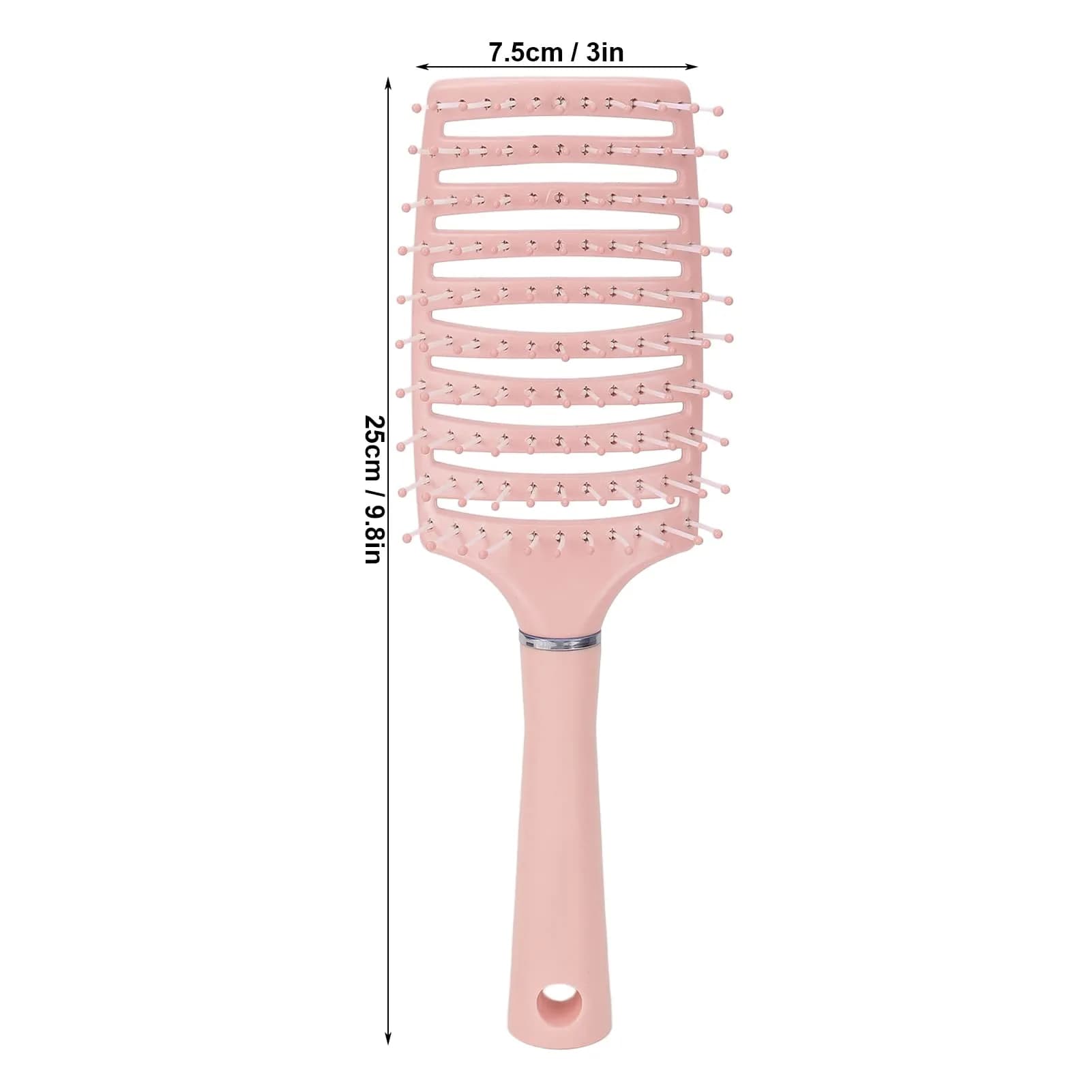 Yinhing Vented Paddle Brush for Thick Straight Hair 25cm (9.8in) | Detangles & Styles - view 6