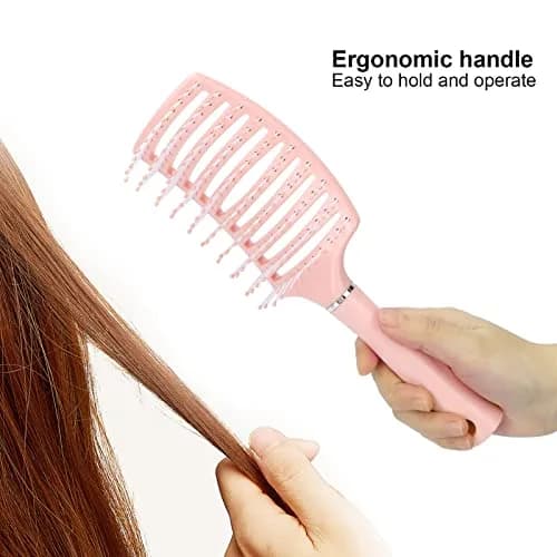 Yinhing Vented Paddle Brush for Thick Straight Hair 25cm (9.8in) | Detangles & Styles thumbnail 7