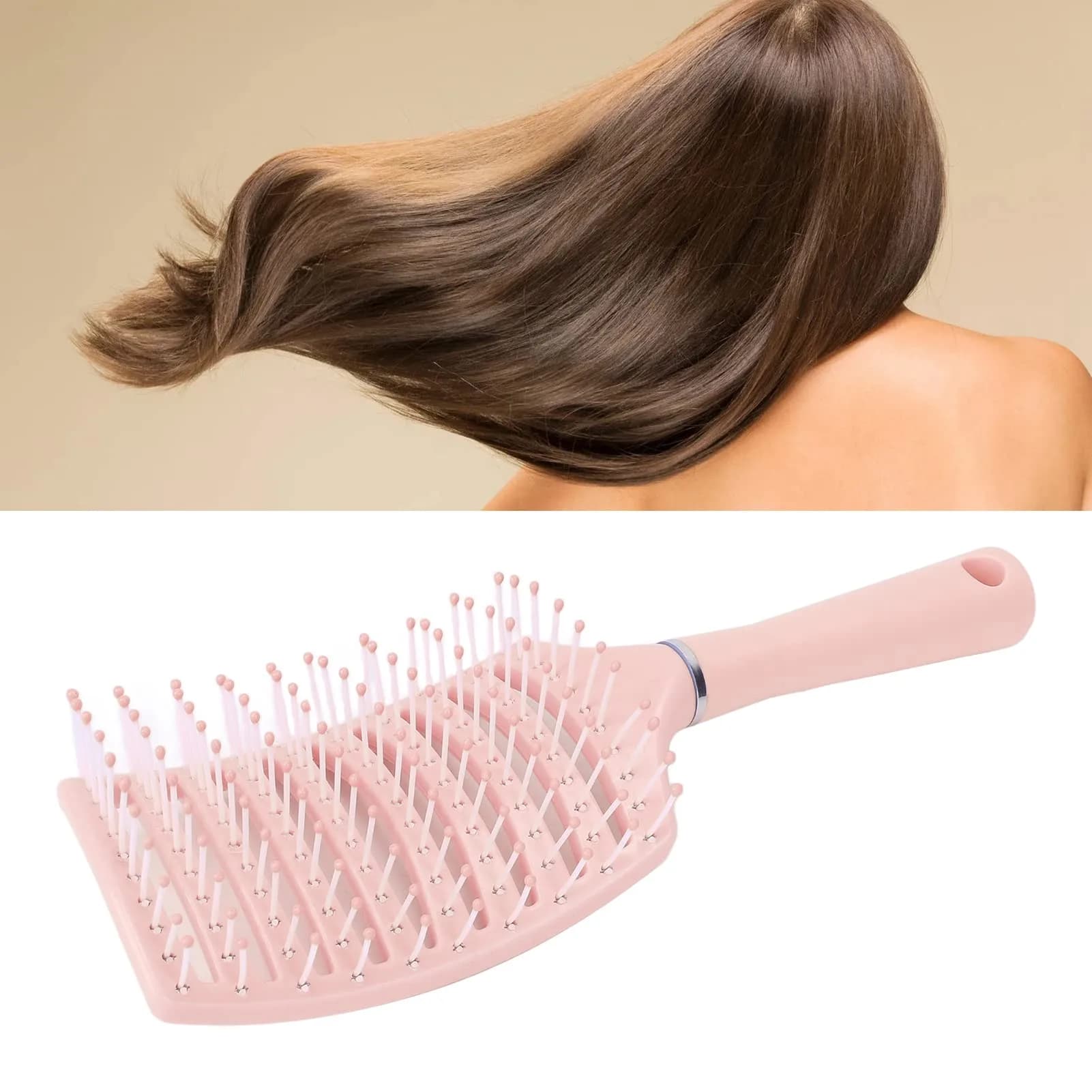Yinhing Vented Paddle Brush for Thick Straight Hair 25cm (9.8in) | Detangles & Styles - view 8