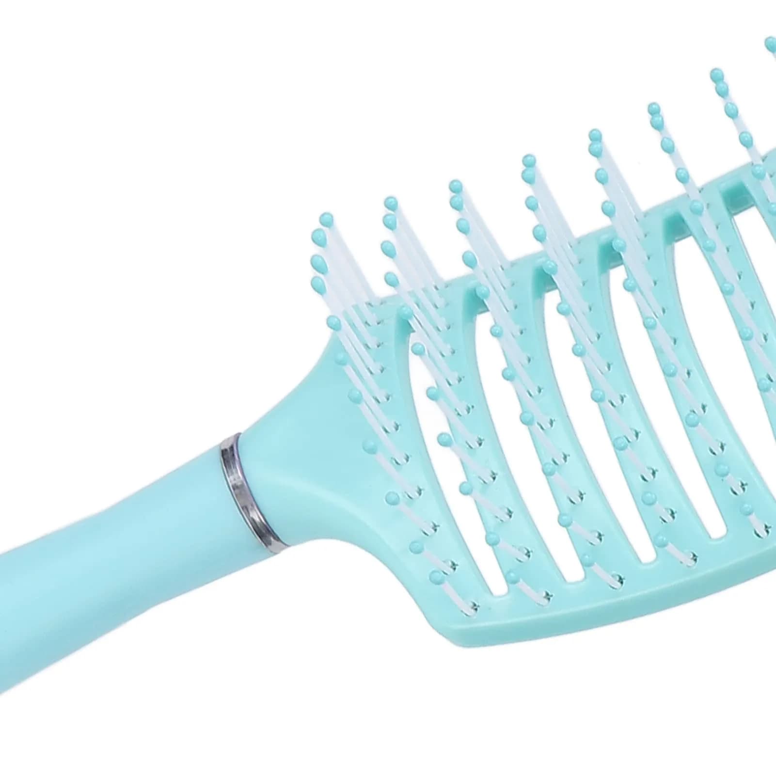 Yinhing Vented Paddle Hair Brush Blue | Detangling & Styling for Thick Straight Hair - view 6