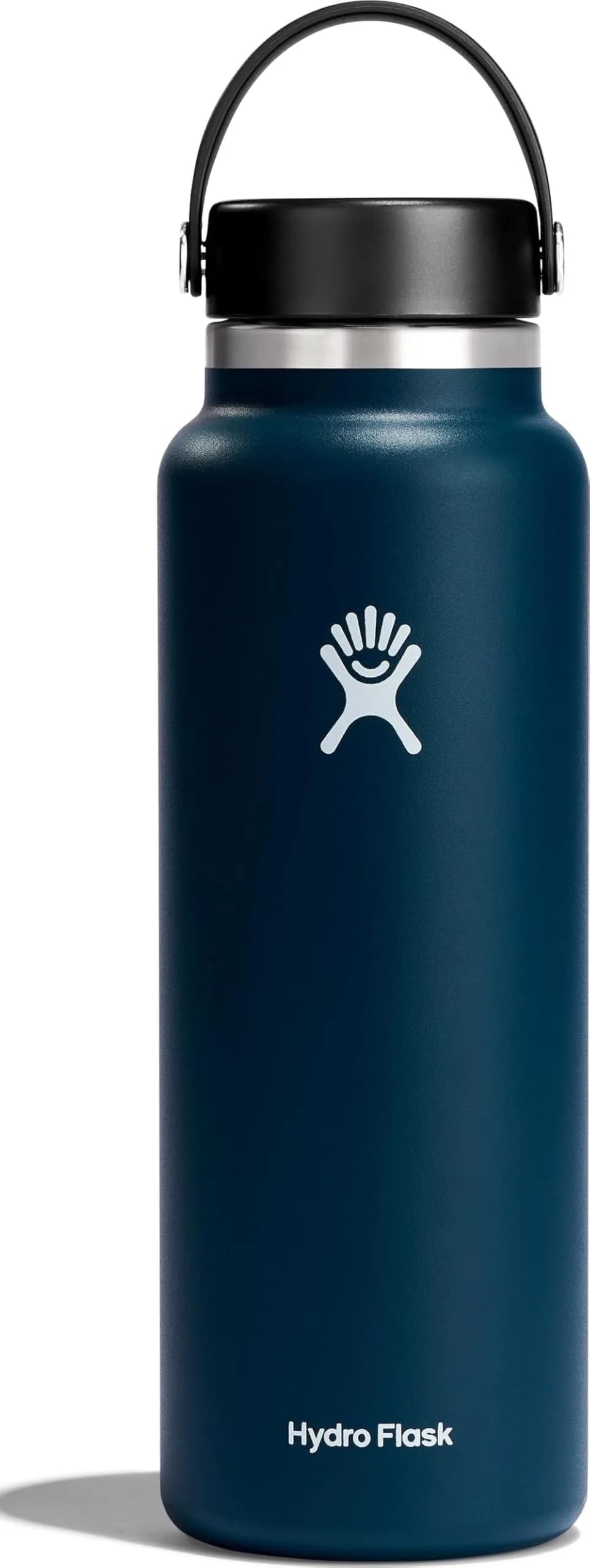 Hydro Flask 40 Oz Tonal White Wide Mouth Water Bottle | Insulated Stainless Steel, Cold 24 Hrs, Hot 12 Hrs