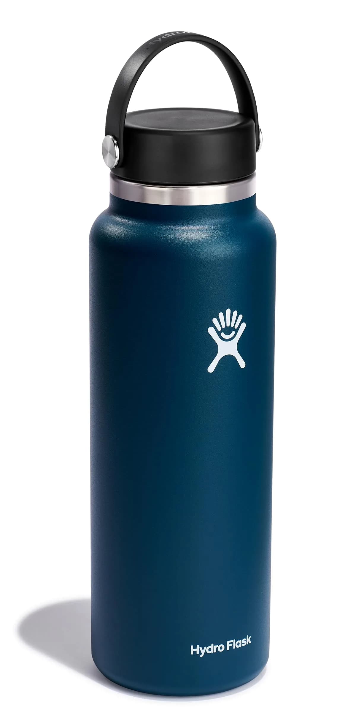 Hydro Flask 40 Oz Indigo Wide Mouth Water Bottle | Insulated Stainless Steel - view 2