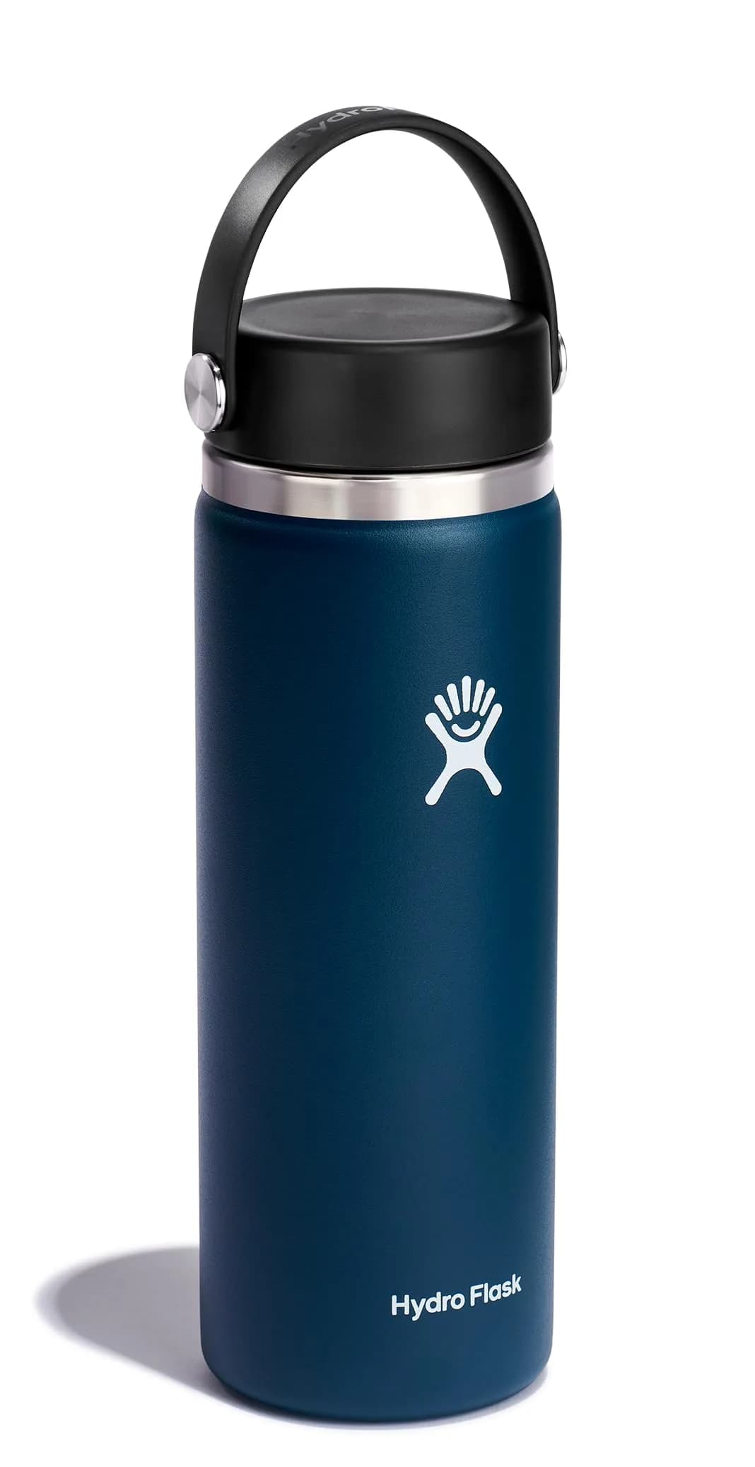 Hydro Flask 20 Oz Indigo Wide Mouth Water Bottle - Insulated Stainless Steel - view 2