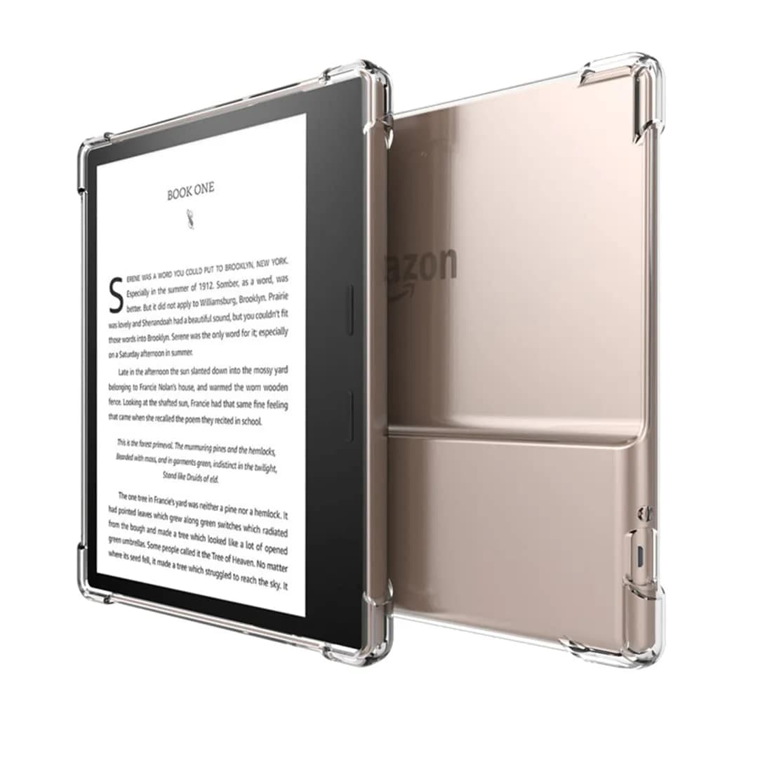 Zcooooool Clear Case for Kindle Oasis (9th & 10th Gen, 7-inch) | Reinforced Corners for Impact Protection - view 3