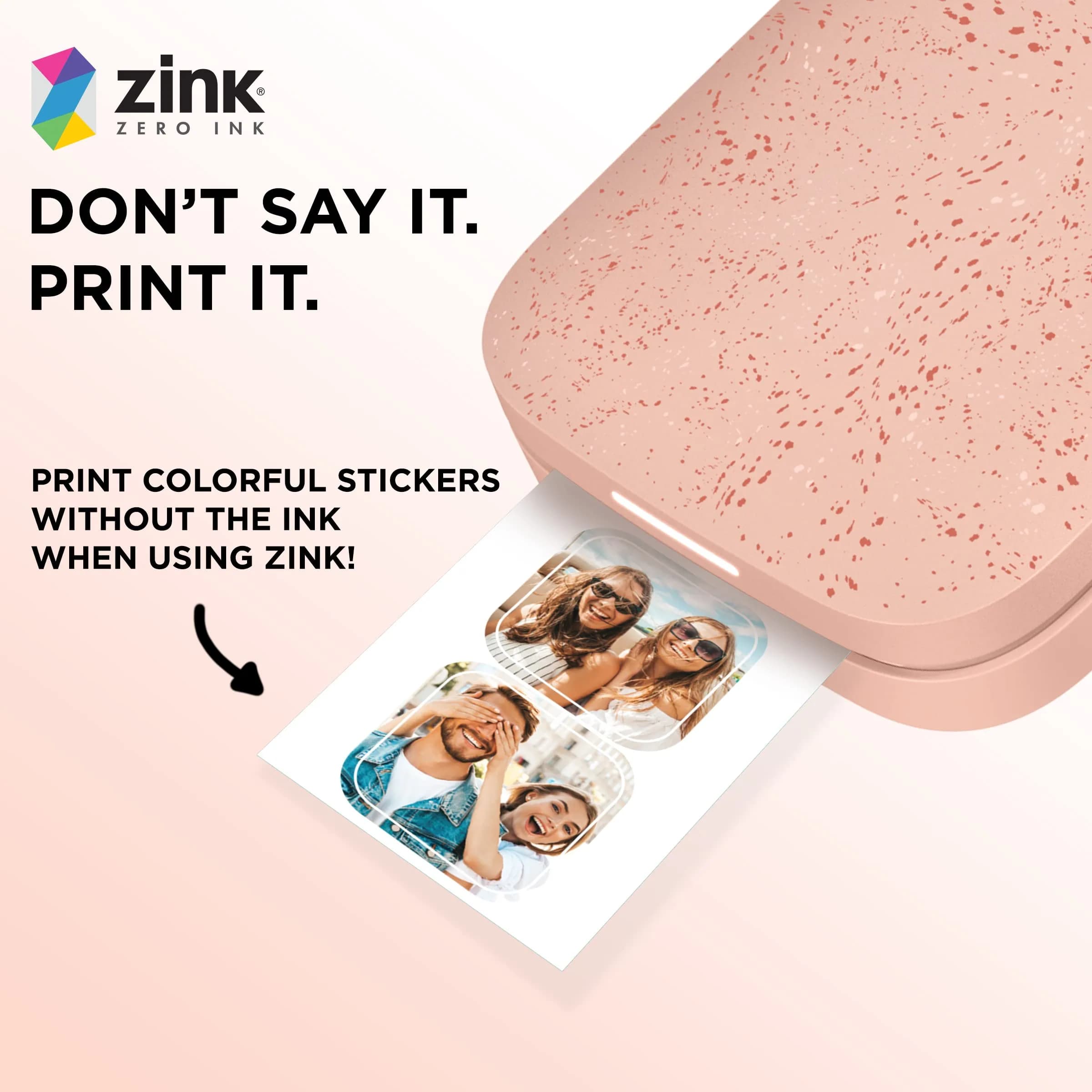 HP Sprocket 2x3” Premium Zink Pre-Cut Sticker Photo Paper, 30 Sheets (7.62x5.08 cm) | Fade-Resistant & Smudge-Proof - view 3