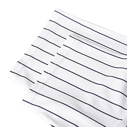 JKNAKN White Shirt Small | Classic Short Sleeve Baseball Jersey for Men thumbnail 4