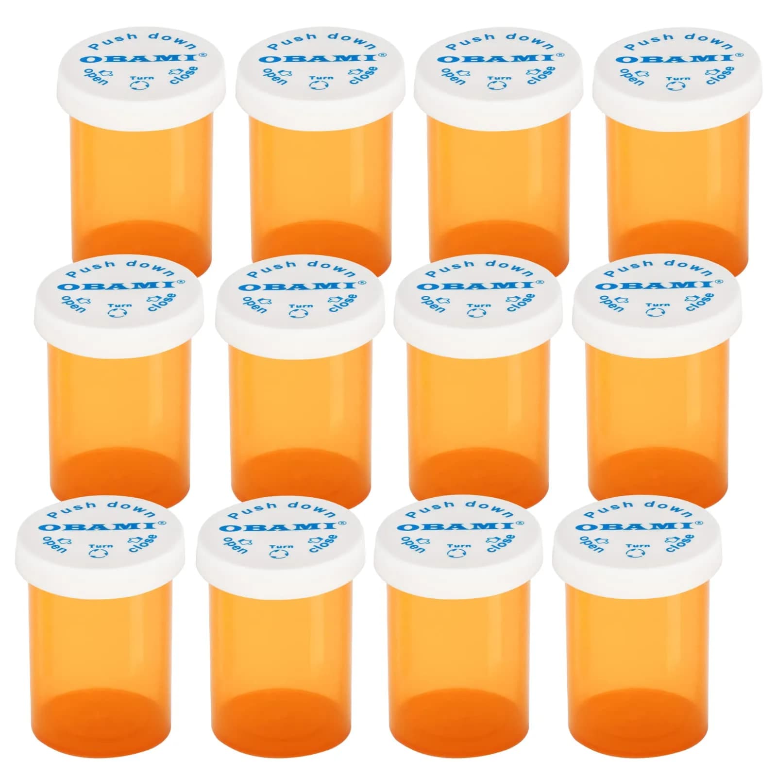 Obami Personal Pill Dispenser 20 Dram | Child-Resistant, Portable & Durable — 20 Dram
