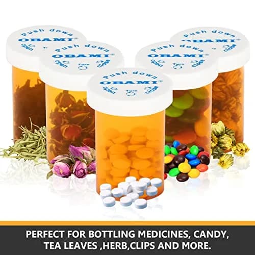 Obami Personal Pill Dispenser 20 Dram | Child-Resistant, Portable & Durable thumbnail 2