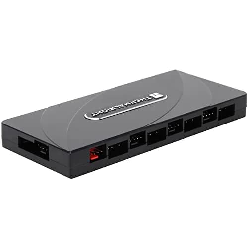 Thermalright ARGB Fan Hub Controller 8-Port 5V 3-Pin | Syncs 8 Fans & ARGB Devices thumbnail 7