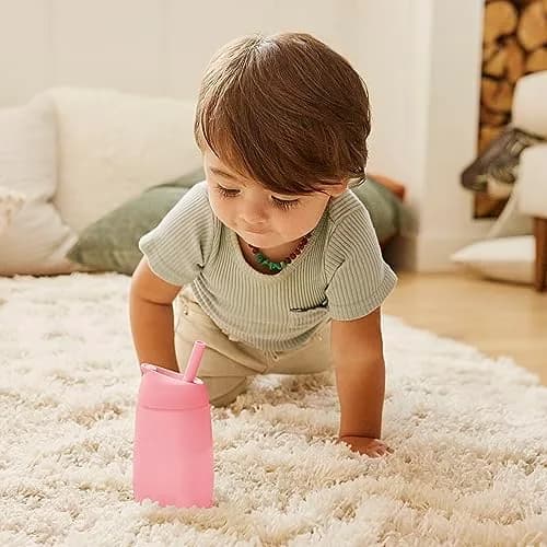 Munchkin Simple Clean Straw Cups for Toddlers 1-3, 10 Ounce (296ml), 2-Pack | Spill-Proof Toddler Cups thumbnail 7