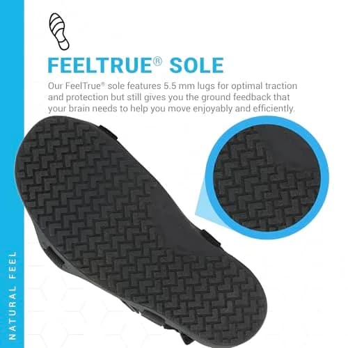 Xero Shoes Z-Trek Barefoot Hiking Sandals Black 11 | Minimalist Trail Footwear for Women thumbnail 5