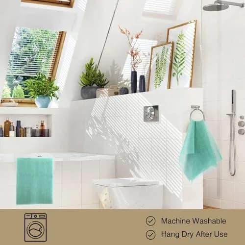 UJFQBH African Bath Sponge 80 cm (31.4 in) | Exfoliating Shower Body Scrubber for Daily Use thumbnail 7