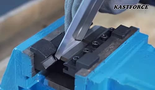 KASTFORCE KF5011 5 Inch (125mm) Metal Brake Bender Attachment with 3 Finger Dies | Bends 14 Gauge Steel & 1/8" Aluminum thumbnail 4