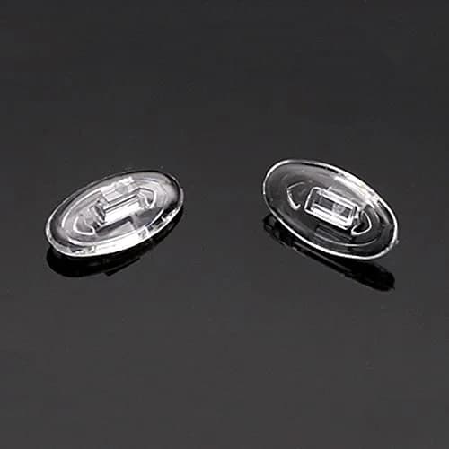 QYAJS 13mm Eyeglass Nose Pads Silicone Push-in Replacement for Oakley/Maui | Soft Silicone, 5Pairs thumbnail 5
