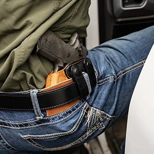 Galco Royal Guard 2.0 IWB Holster for Glock 42, Sig Sauer P365, P365X | Durable Horsehide, Concealed Carry thumbnail 5