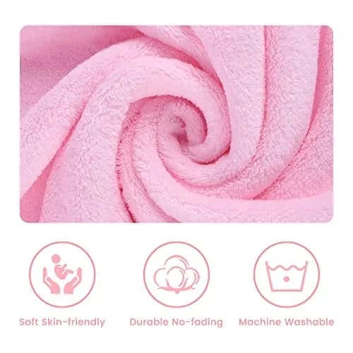M&G House Newborn Photography Props Baby Bathrobe Set Pnk 6-13 Months | Soft Cotton, Cute & Fashion thumbnail 3