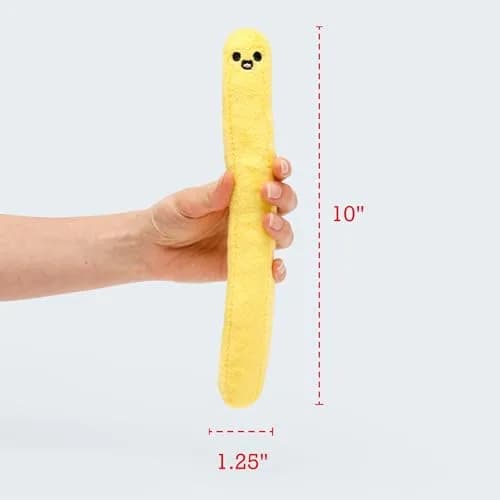 Relatable Emotional Support Fries Plush Toy Set 18 cm (7.25 in) | Soft Cuddly Toy with Carrying Basket thumbnail 4