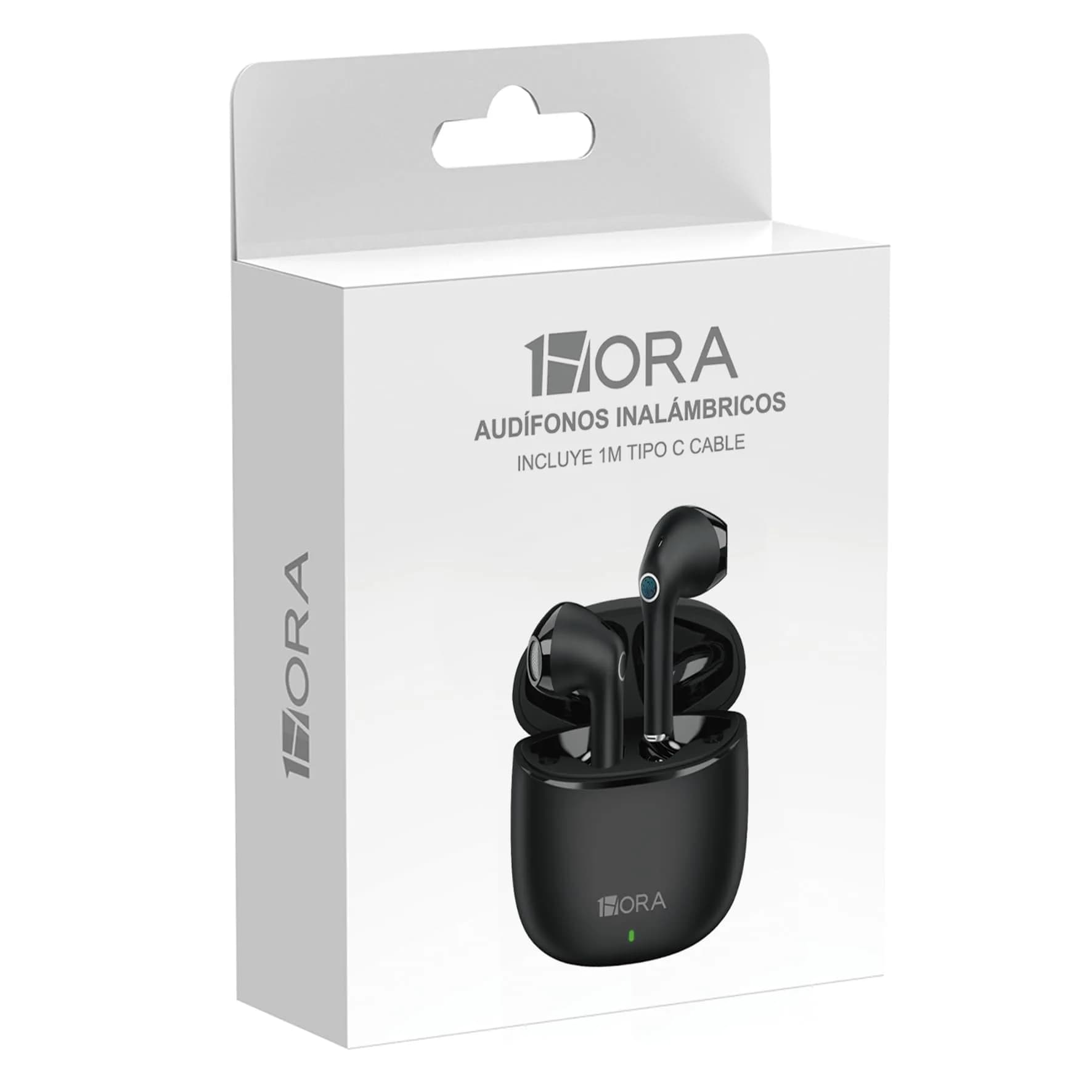 1 Hora Wireless Earbuds Black | Bluetooth 5.3, 22 Hours Playtime, Clear Calls, Deep Bass - view 8