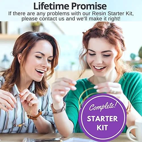 Piccassio Resin Jewelry Kit for Beginners | Complete DIY Craft Set with Molds & Tools thumbnail 7