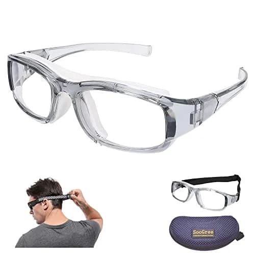 SooGree Sport Goggles Glasses Squash & Racquetball Impact-Resistant Impact thumbnail 1