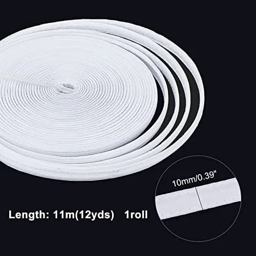 PH PandaHall Cotton Covered Plastic Boning 10mm (0.4") Wide, 12 Yards (11m) Long | Sewable & Washable for Corsets, Bridal Gowns, Hats thumbnail 2